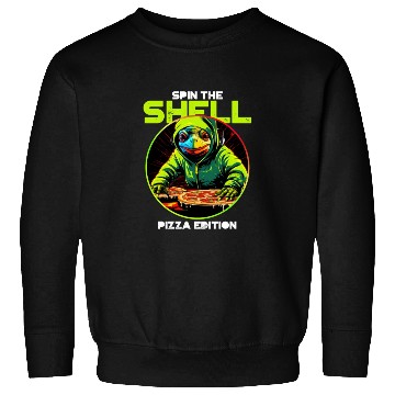 Discover Spin the Shell: Pizza Edition Sweatshirts