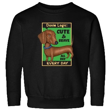 Discover Dachshund Logic Sweatshirts