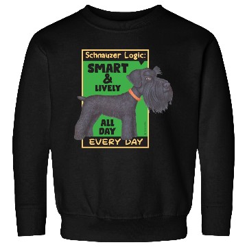 Discover Schnauzer Logic Sweatshirts