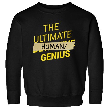 Discover B99 Ultimate human slash genius Sweatshirts