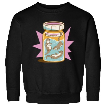 Discover Joyful Otter Jar Sweatshirts