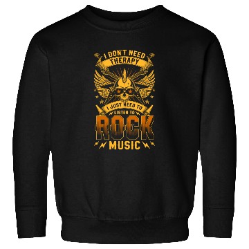 Discover Rocker Rock Music Guitar Sweatshirts