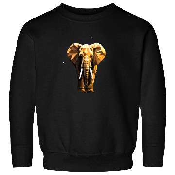 Discover Geometric Style Elephant Sweatshirts
