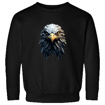 Discover Geometric Eagle Animation Sweatshirts