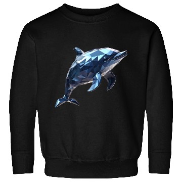 Discover Geometric Style Dolphin Sweatshirts