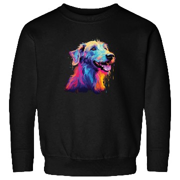 Discover Watercolor Colorful Chow Chow Sweatshirts