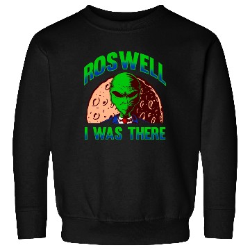 Discover Alien, Aliens, UFO, UAP, Space Unknown Flight Sweatshirts
