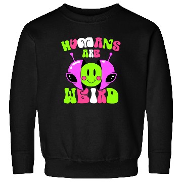 Discover Alien, Aliens, UFO, UAP, Space Unknown Flight Sweatshirts