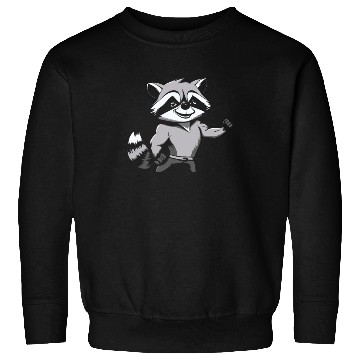 Discover Workout Gym Racoon Sweatshirts