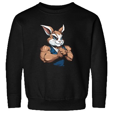 Discover Workout Gym Rabbit Sweatshirts