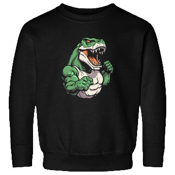 Discover Workout Gym T Rex Sweatshirts