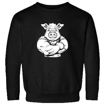 Discover Workout Gym Pig Sweatshirts