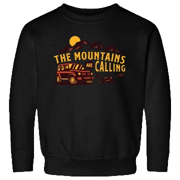 Discover The mountains are calling Sweatshirts