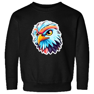 Discover Eagle Bird Illustration Sweatshirts