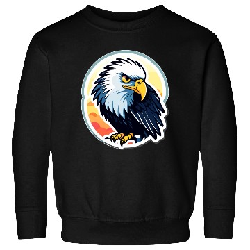 Discover Eagle Bird Illustraion Sweatshirts
