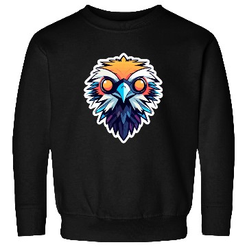 Discover Eagle Bird Illustration Sweatshirts