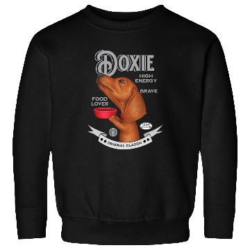 Discover Vintage Dachshund Wanting more Treats Sweatshirts