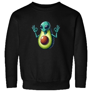 Discover Avocado alien Sweatshirts