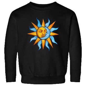Discover sun moon Sweatshirts