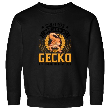Discover Gecko Gift Leopard Sweatshirts