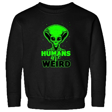 Discover Alien, Aliens, UFO, UAP, Space Unknown Flight Sweatshirts