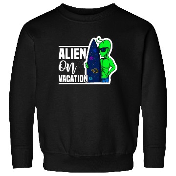 Discover Alien, Aliens, UFO, UAP, Space Unknown Flight Sweatshirts