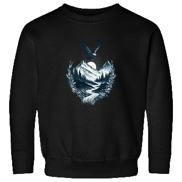 Discover Mountain Silver Eagle Sweatshirts