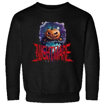 Discover Nightmare Pumpkin: Hauntingly Unique Horror Sweatshirts
