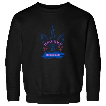 Discover Unicorn in a Human Suit Sweatshirts