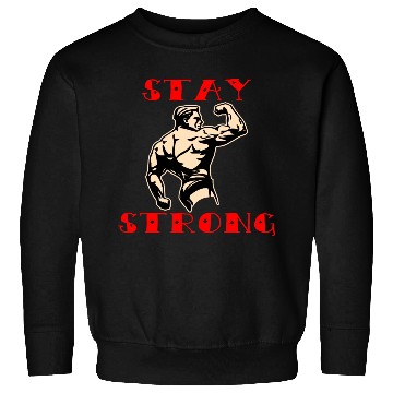 Discover Stay Strong Him Her ©WhiteTigerLLC.Com LIKE US Sweatshirts