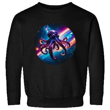 Discover Space Octopus Sweatshirts