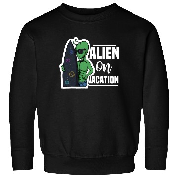 Discover Alien, Aliens, UFO, UAP, Space Unknown Flight Sweatshirts