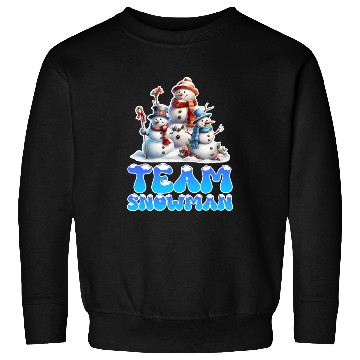 Discover Snow Fever Team Snowman Snowmen Snow Sweatshirts