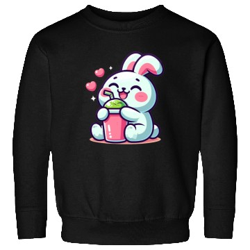 Discover Rabbit Bubble Tea Kawaii Sweatshirts