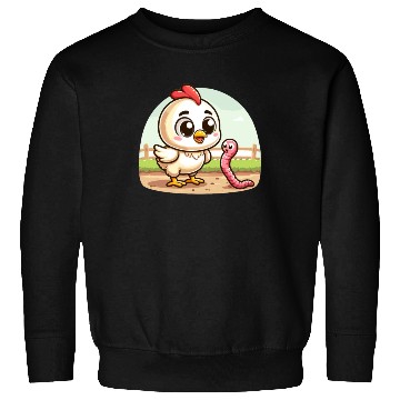 Discover Chicken Worm Farm Farmer Sweatshirts