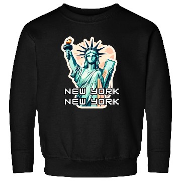 Discover New York - Statue of Liberty Sweatshirts