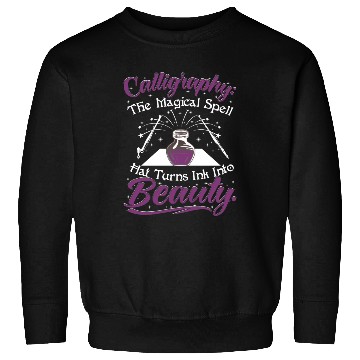 Discover the magical spell that turns ink into beauty. Sweatshirts