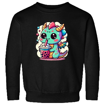Discover Boba Tea Dragon Kawaii Sweatshirts
