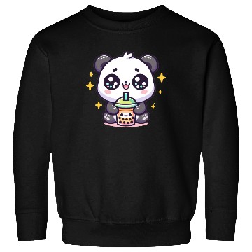 Discover Panda Bubble Tea Boba Kawaii Sweatshirts