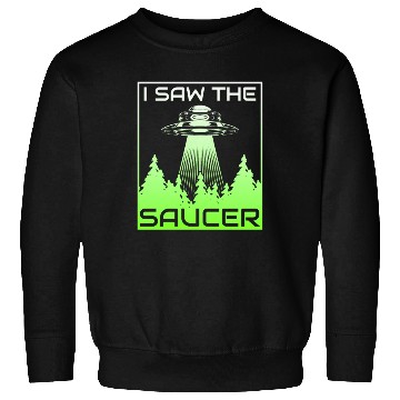 Discover Alien, Aliens, UFO, UAP, Space Unknown Flight Sweatshirts