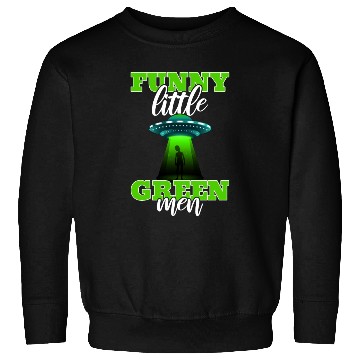 Discover Alien, Aliens, UFO, UAP, Space Unknown Flight Sweatshirts