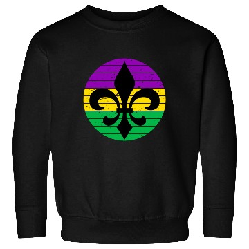 Discover Mardi Gras Fleur De Lis Sweatshirts