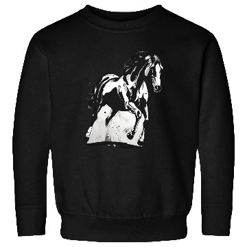 Discover BLACK & WHITE HORSE Sweatshirts