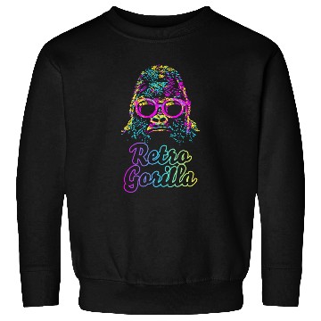 Discover Retro Gorilla Sweatshirts
