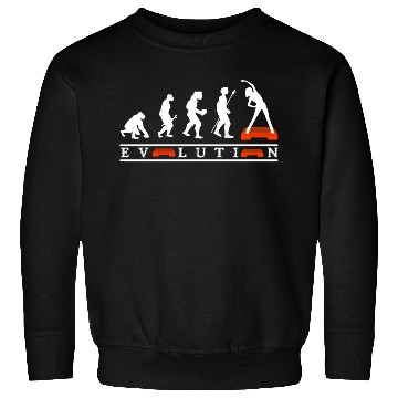 Discover Evolution Of Aerobics With The Hu Evolution Step Sweatshirts
