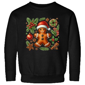 Discover Christmas Cute Gingerbread Sweatshirts