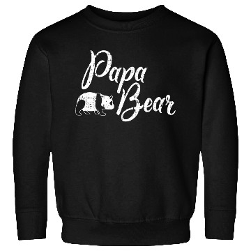 Discover Papa Bear Panda Bear Family Sweatshirts