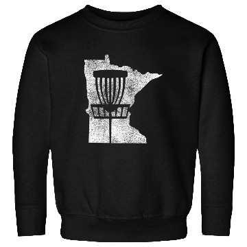 Discover Minnesota Disc Golf State With Baet Distressed Sweatshirts