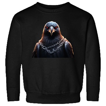 Discover Eagle Caged Thunder: A Heavy Metal Eddie Sweatshirts
