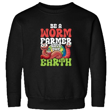 Discover Worm Farming Vermiculture Sweatshirts